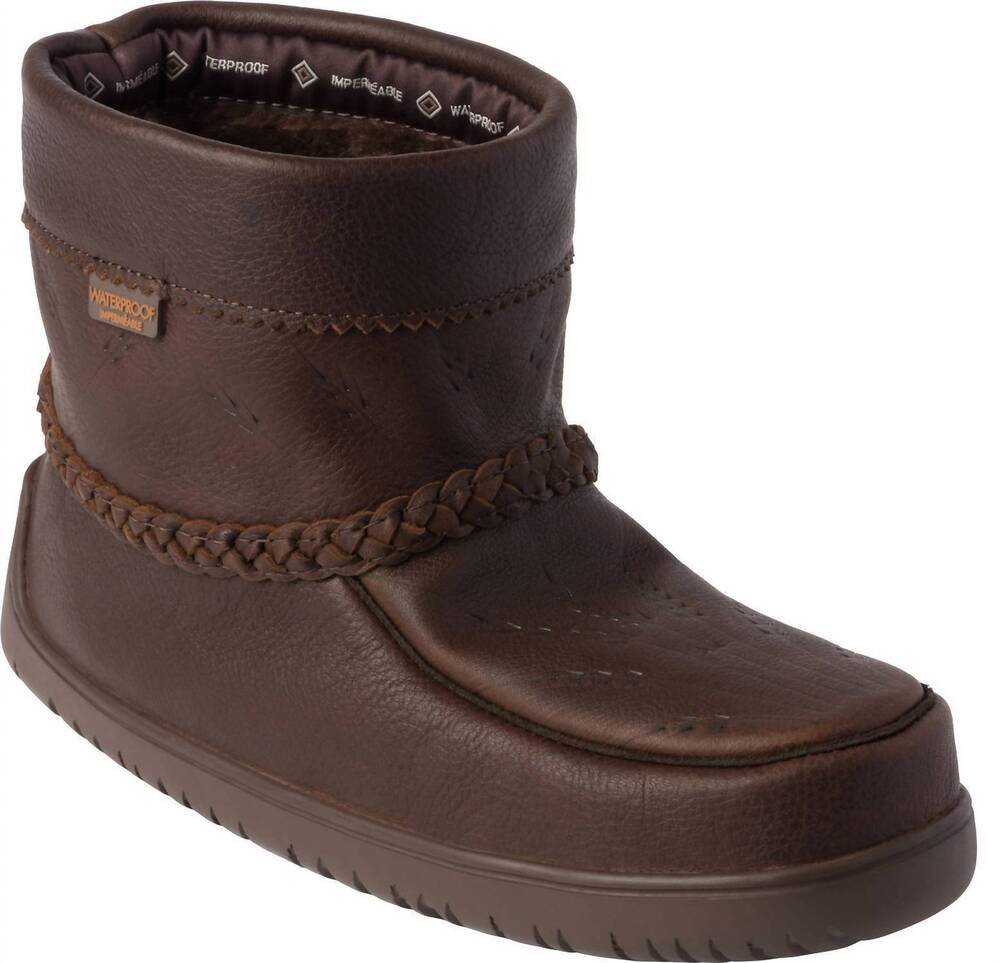 NEW MANITOBAH MUKLUKS women's waterproof ankle tamarack grain mukluk boots in co